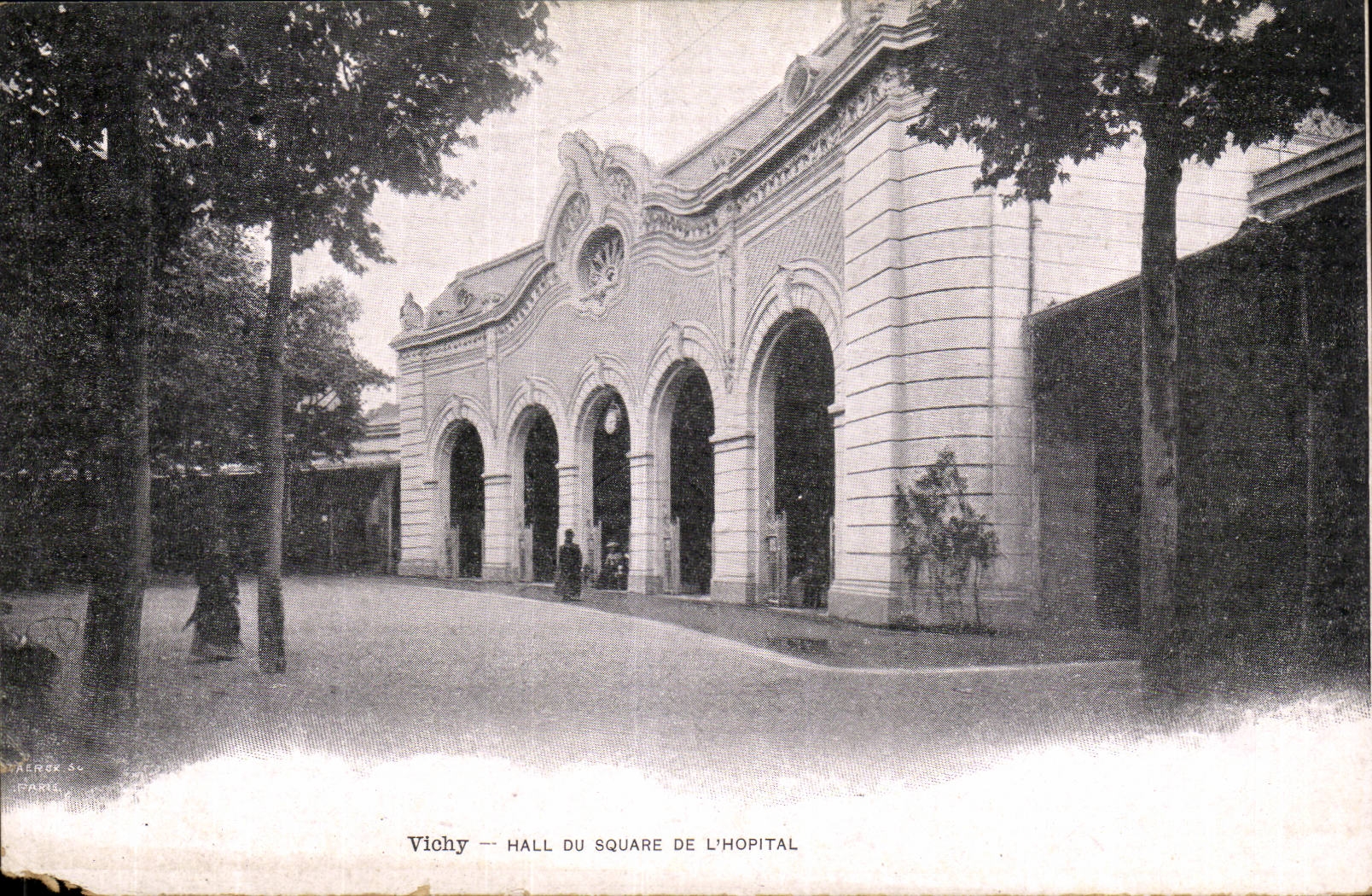 Vichy CPA Hall du square de l'hopital