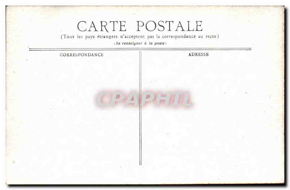 Vichy CPA Etablissement des sources Lardy — Rückseite