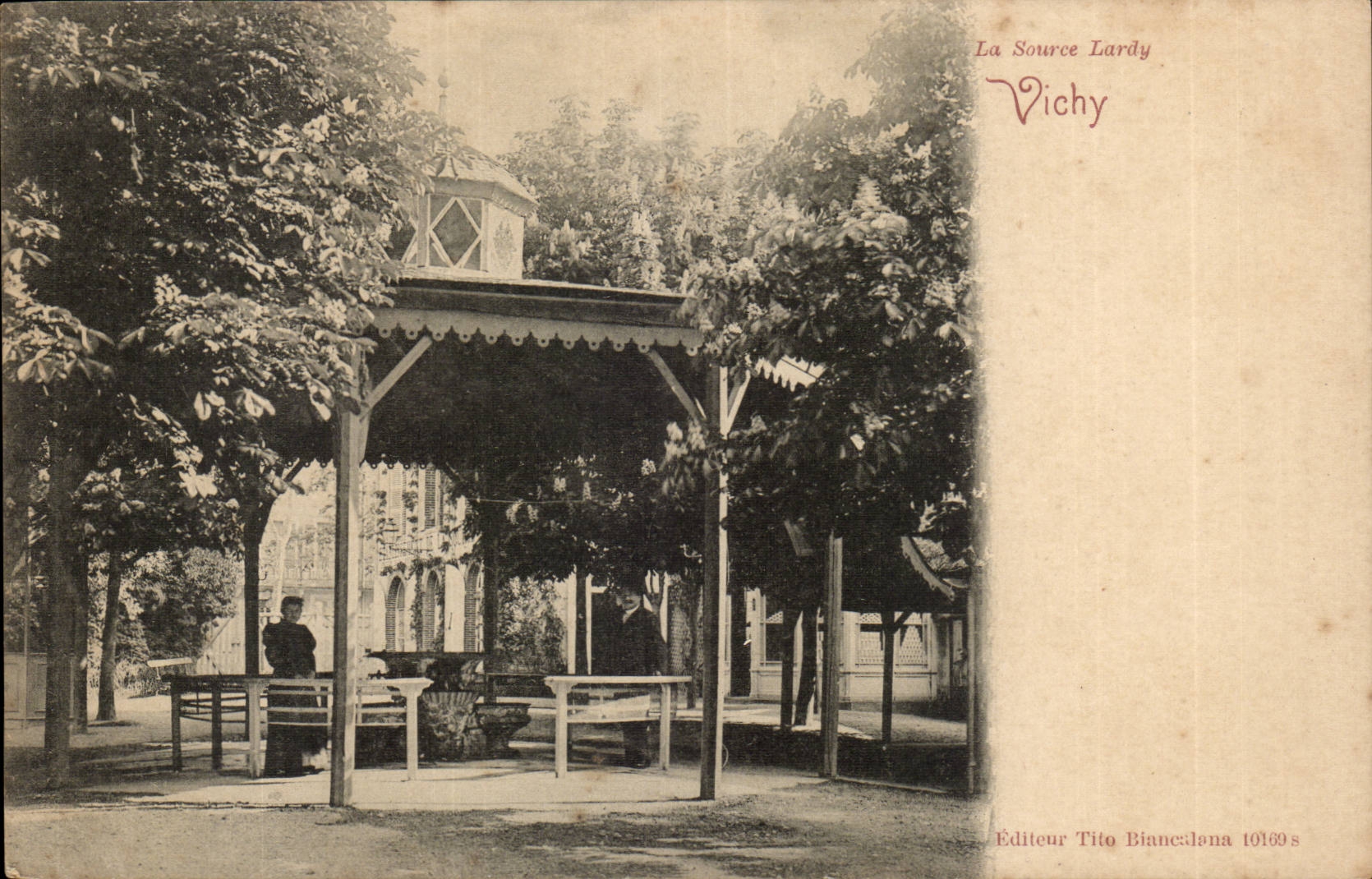 vichy CPA La source LArdy