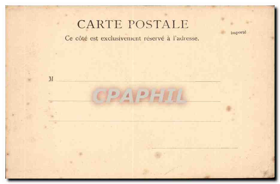 vichy CPA La source LArdy — Rückseite