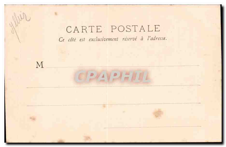 Source de l'Hôpital — Vichy — N.F., Paris — Verso