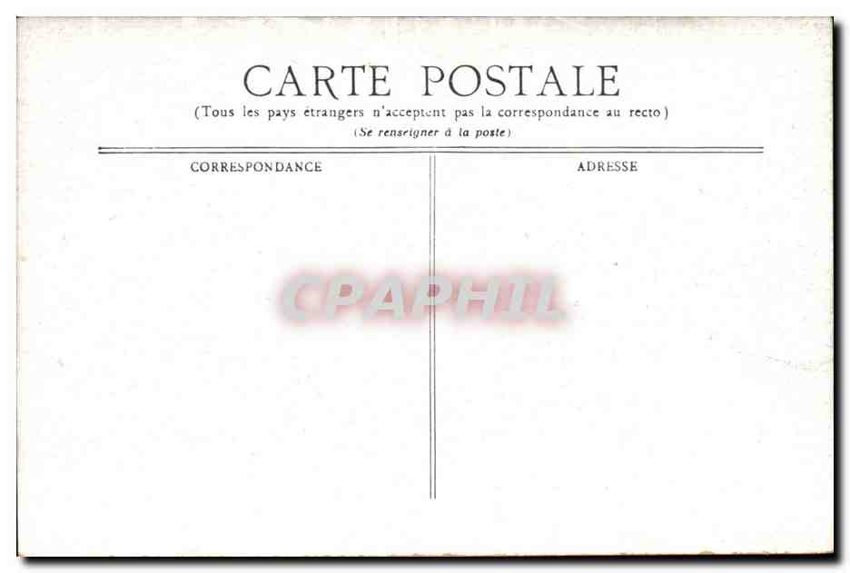 Vichy CPA  — Verso