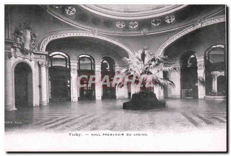 Vichy CPA Hall promenoir du casino