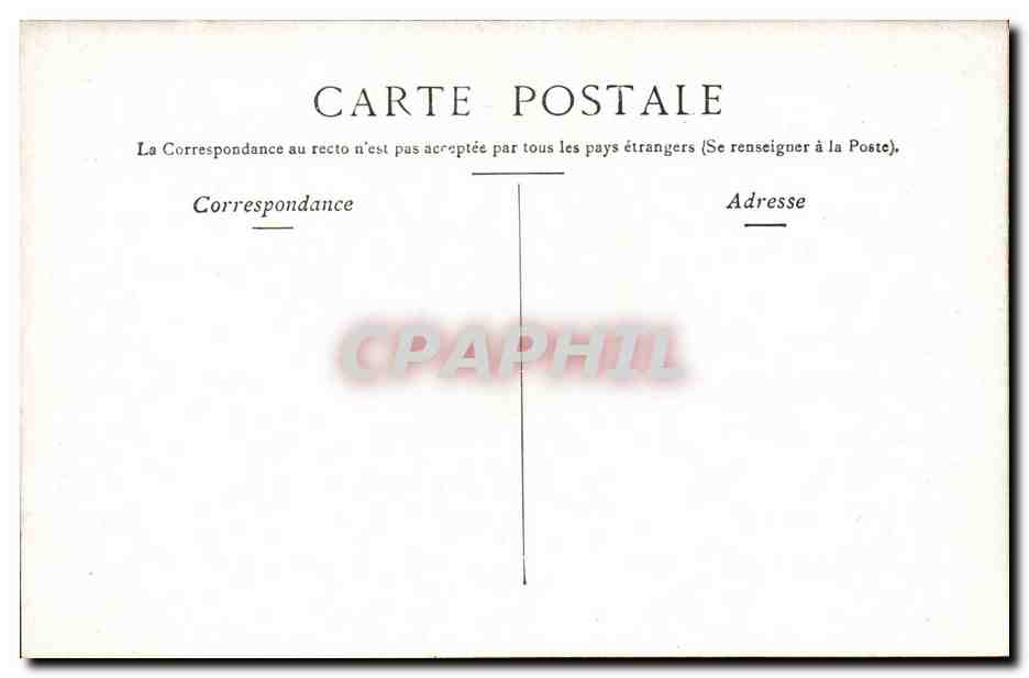 Vichy CPA Hall promenoir du casino — Rückseite