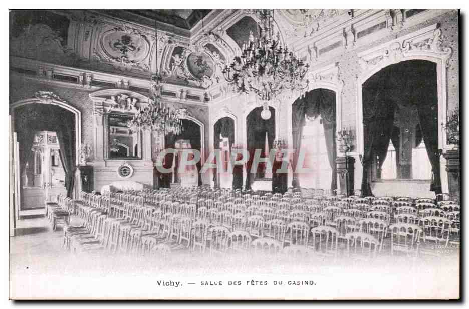 Vichy CPA SAlle des fetes du casino