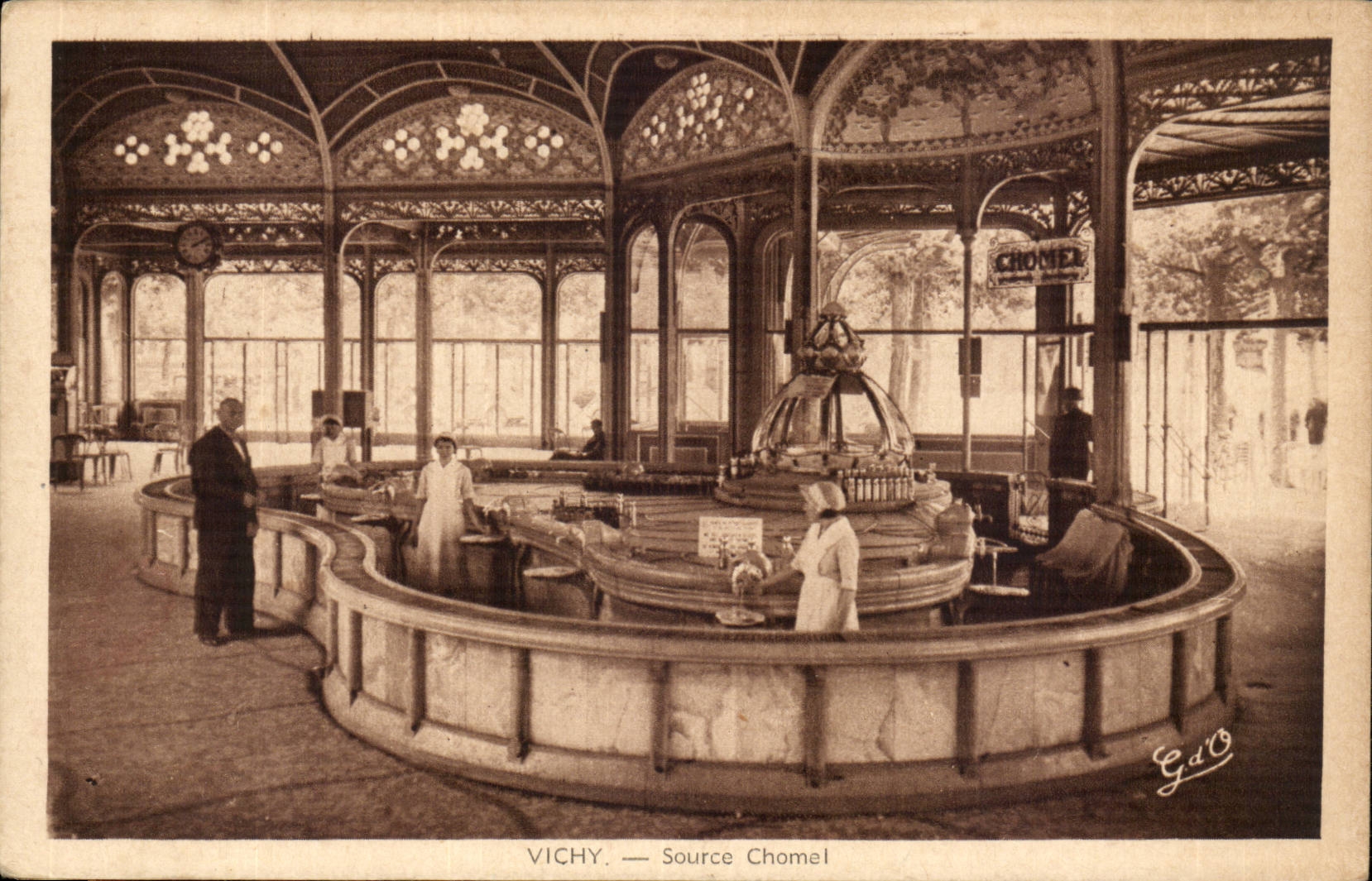 Vichy CPA Source Chomel