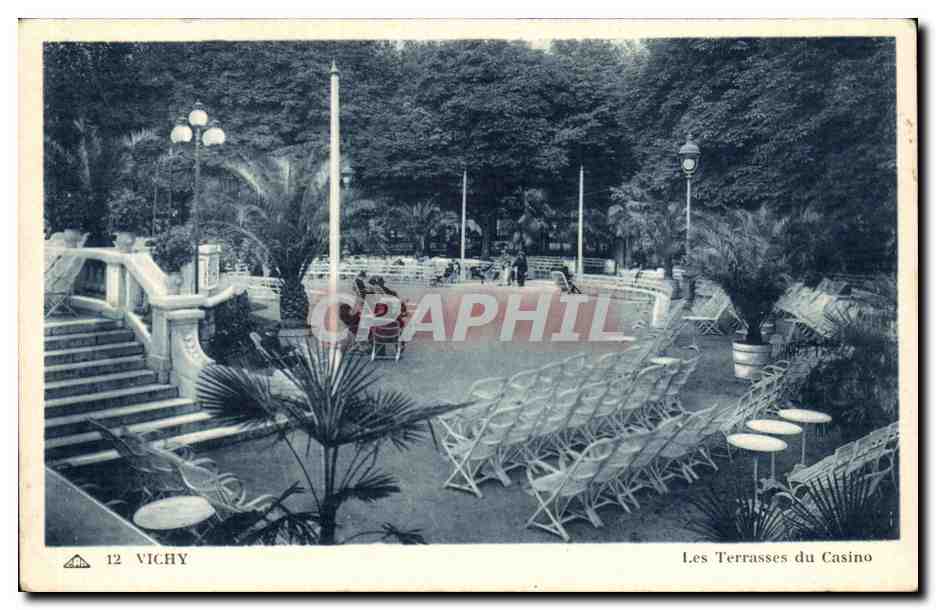 Vichy CPA Les terrasses du casino