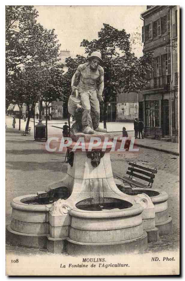 Moulin - La Fontaine de l'Agriculture — ND. Phot. n° 108