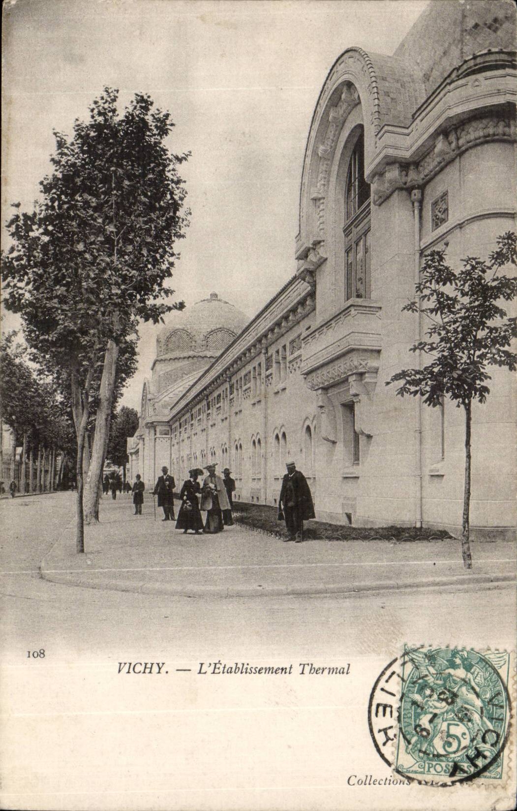 Vichy CPA L'etablissement thermal