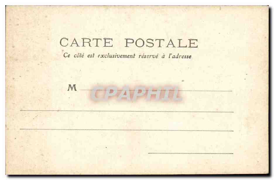 Vichy CPA Le nouveau parc (enfants) — Rückseite