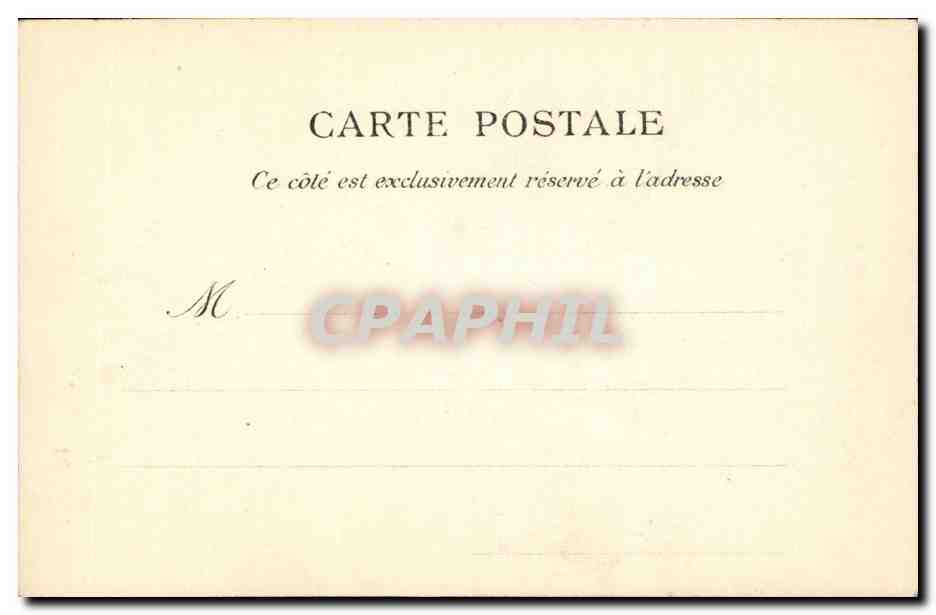 Vichy CPA Source Gannat — Rückseite