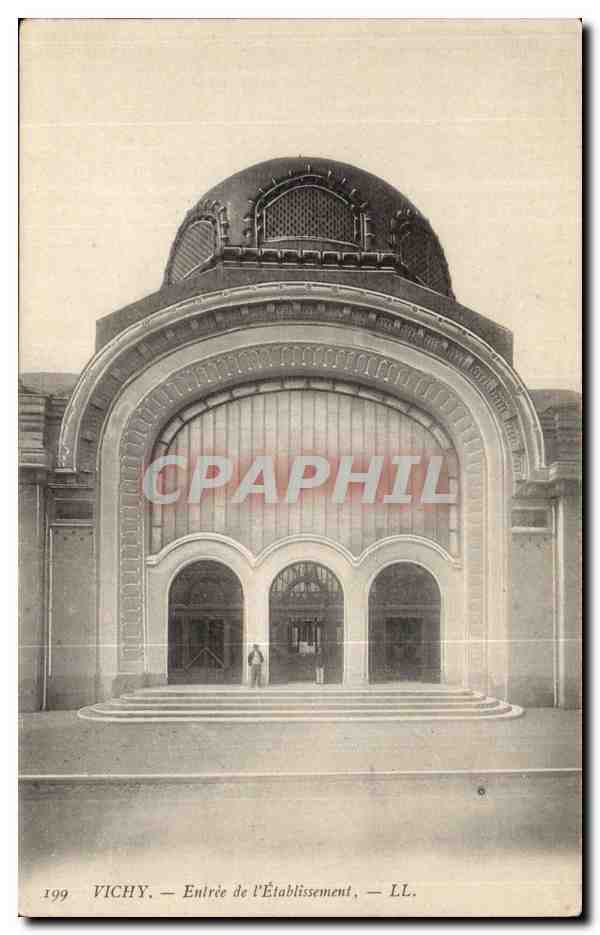 Vichy — Entrée de l'Établissement — LL. n° 199