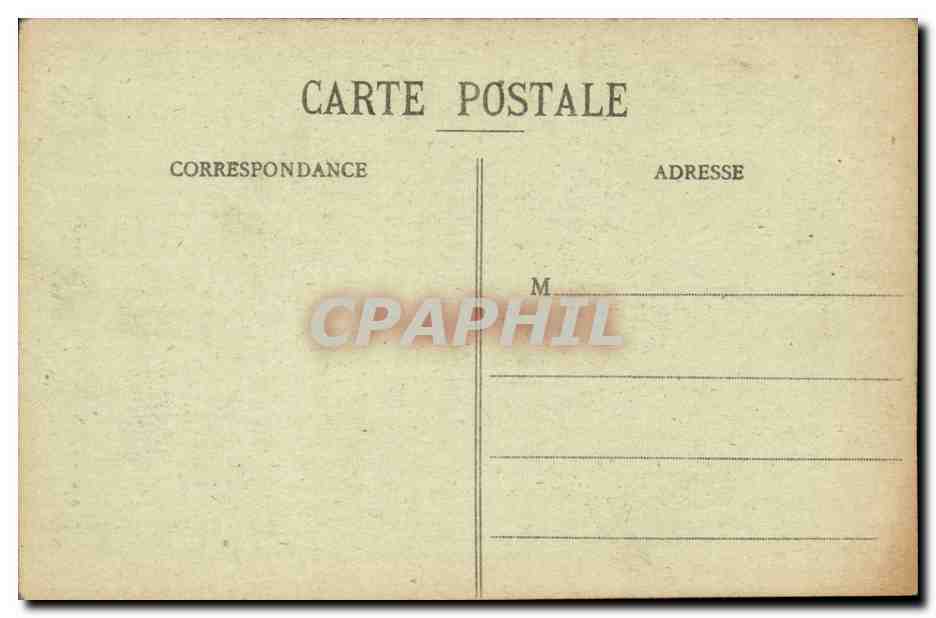 Vichy CPA Etablissement thermal Salle d'hydrotherapie — Rückseite