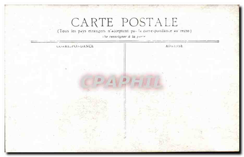 Vichy — Rue Porte France et Vieille-Tour — Verso