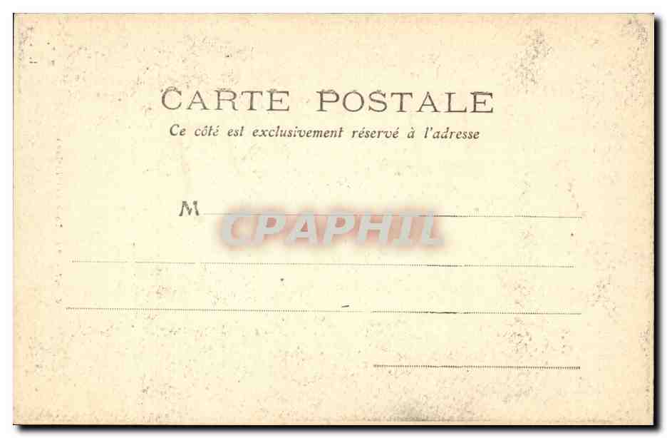 Vichy CPA Tour de l'horloge — Rückseite