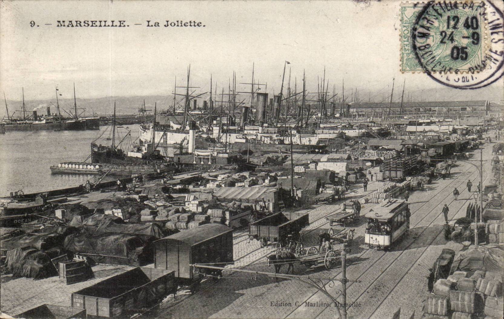 MARSEILLE - La Joliette — Édition C. Marlières, Marseille, n°9