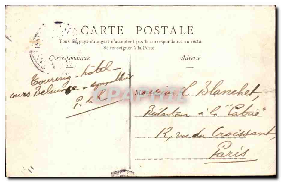 MARSEILLE - La Joliette — Édition C. Marlières, Marseille, n°9 — Verso