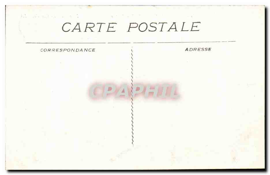 Marseille CPA Notre Dame de la Garde — Rückseite