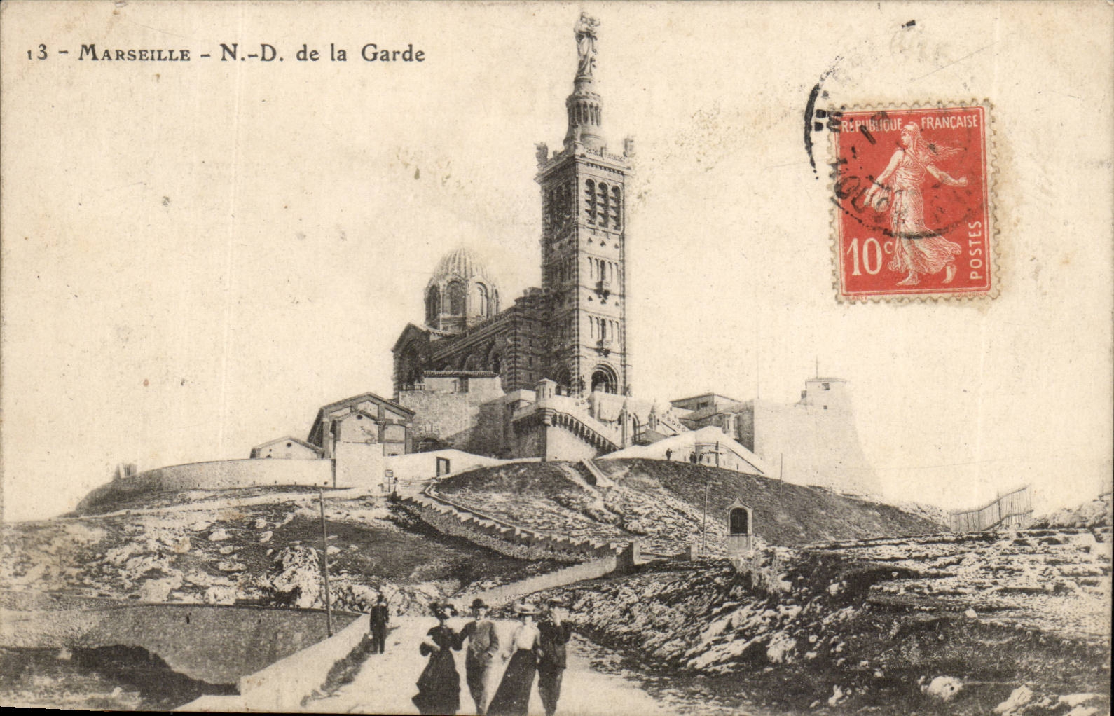 Marseille CPA Notre Dame de la Garde
