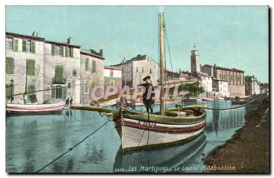 Les MArtigues CPA Le canal St Sebastien