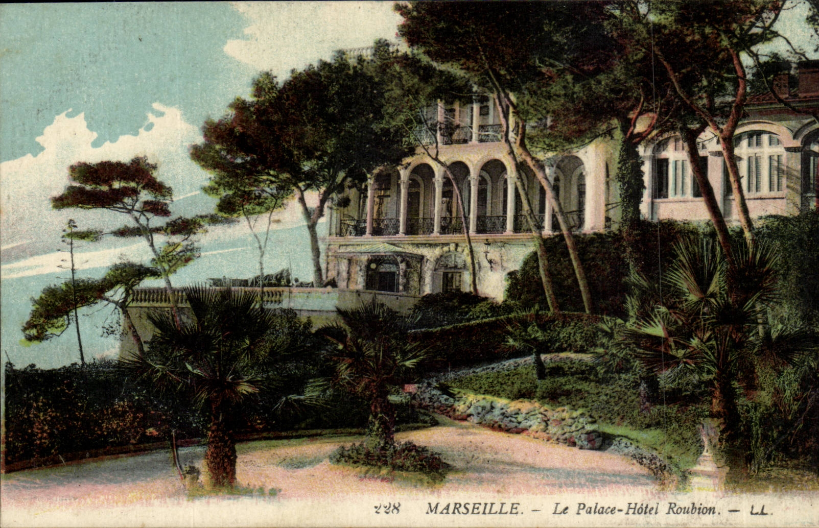 Marseille CPA Le palace Hotel Roubion