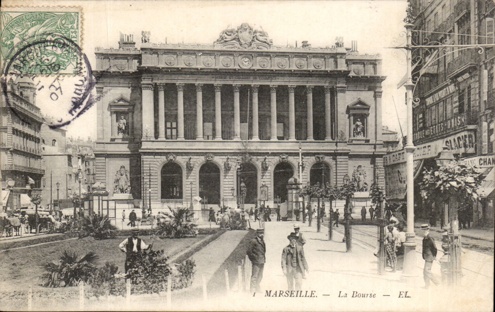 Marseille CPA La Bourse
