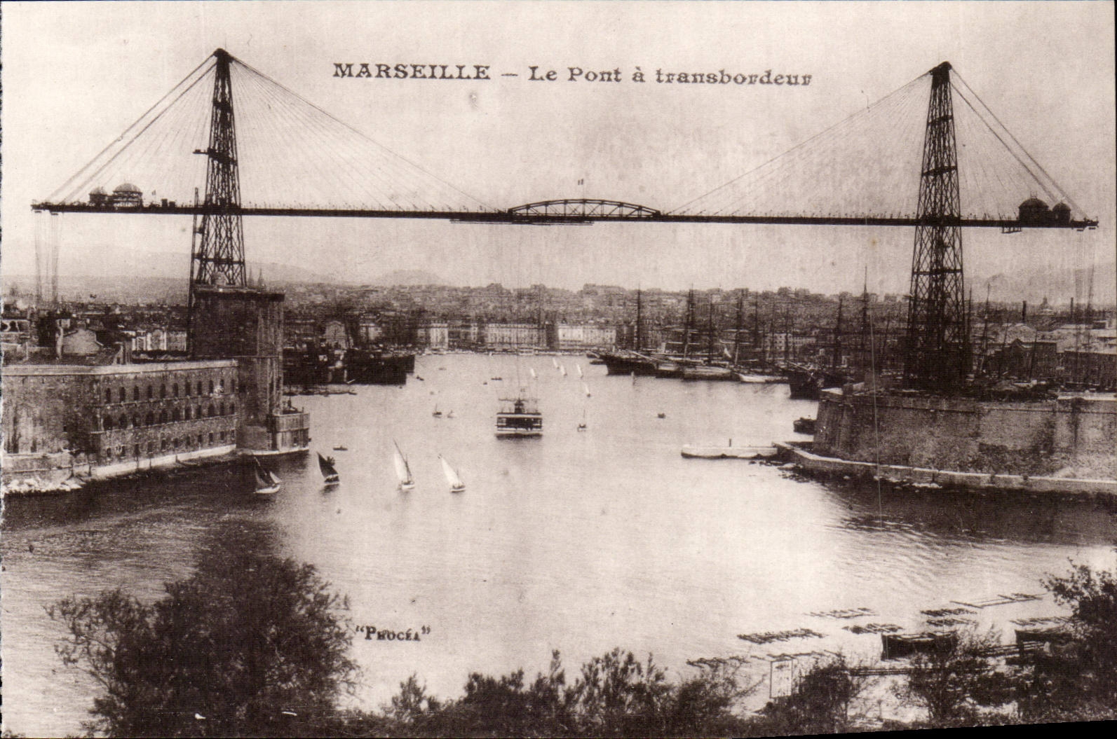 Marseille CPA Le pont a transbordeur