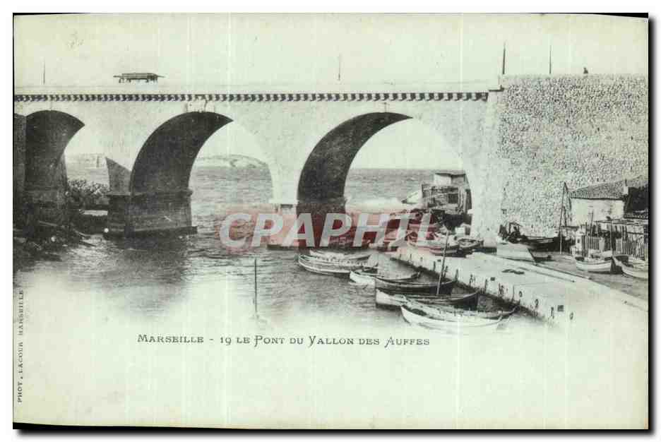 Marseille CPA Le pont du Vallon des Auffes