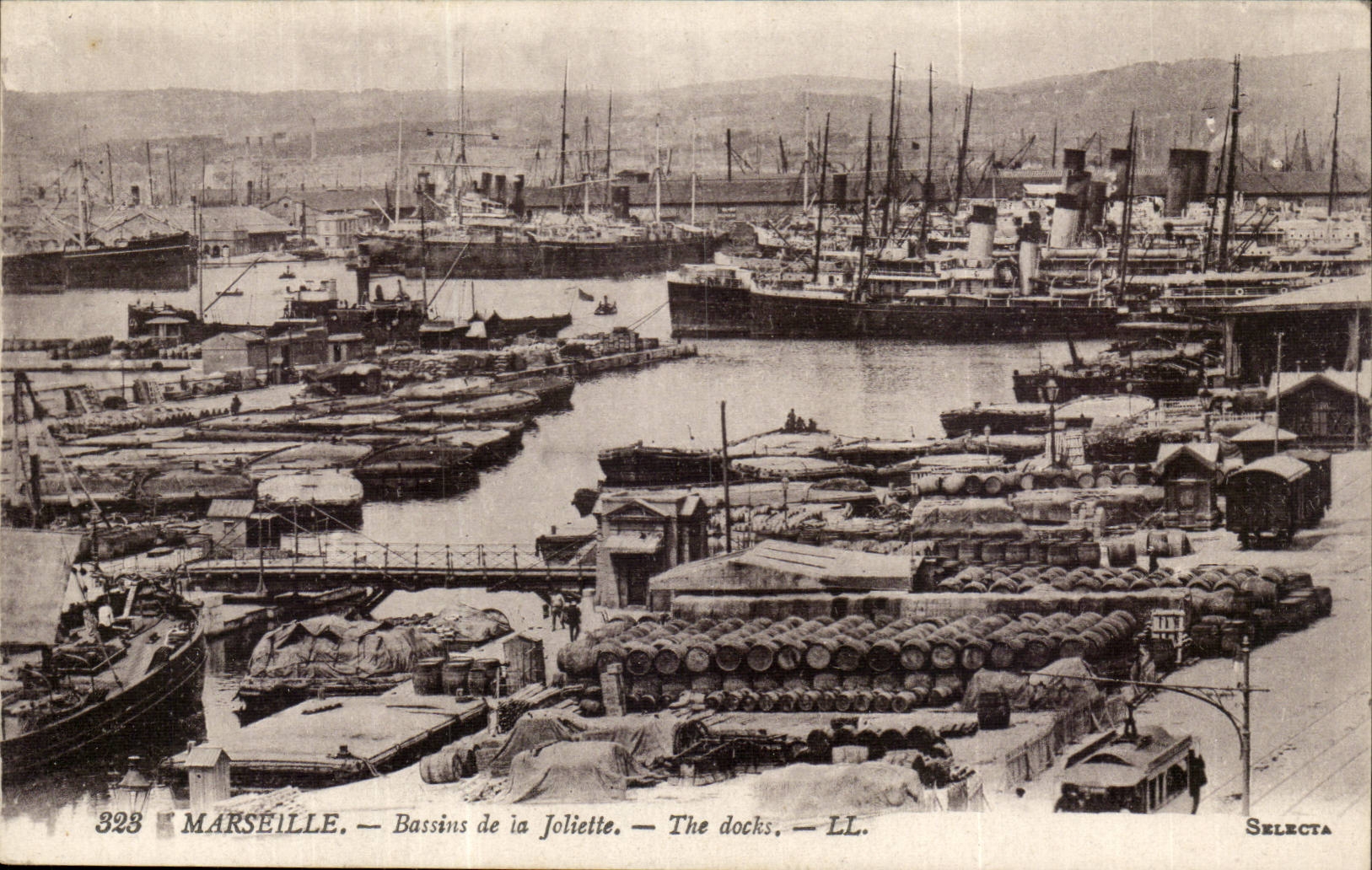Marseille — Bassins de la Joliette — LL. — Selecta