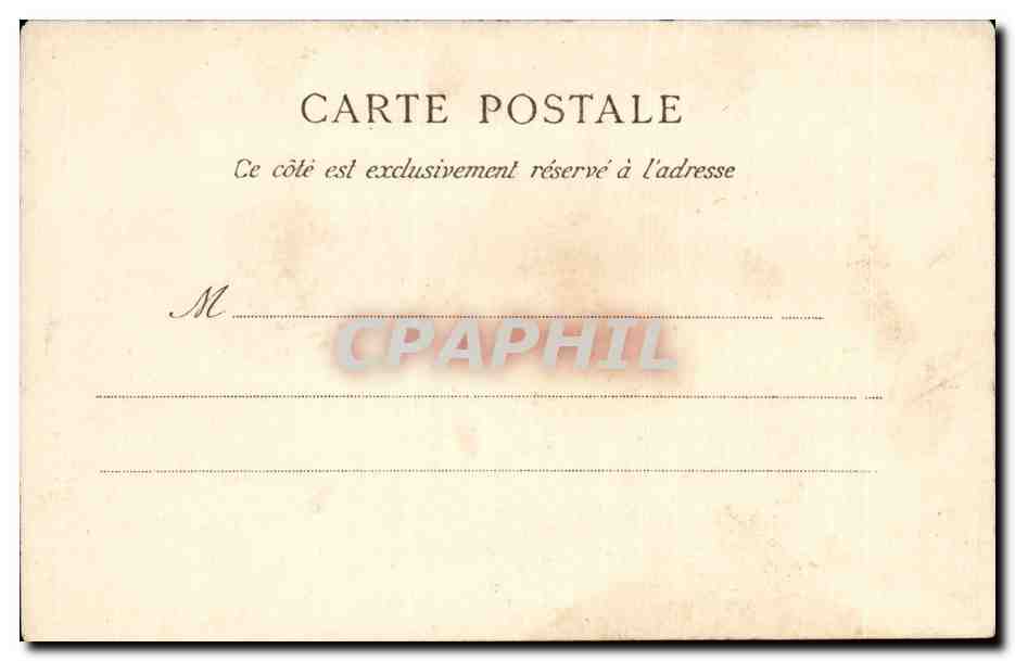 Marseille CPA la gare — Rückseite