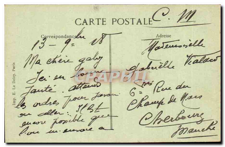 Marseille CPA La corniche et le restaurant de la Reserve  — Rückseite
