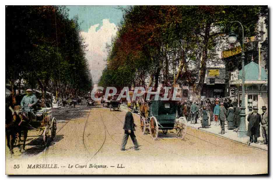 Marseille — Le Cours Bellecour — LL. — Graphil
