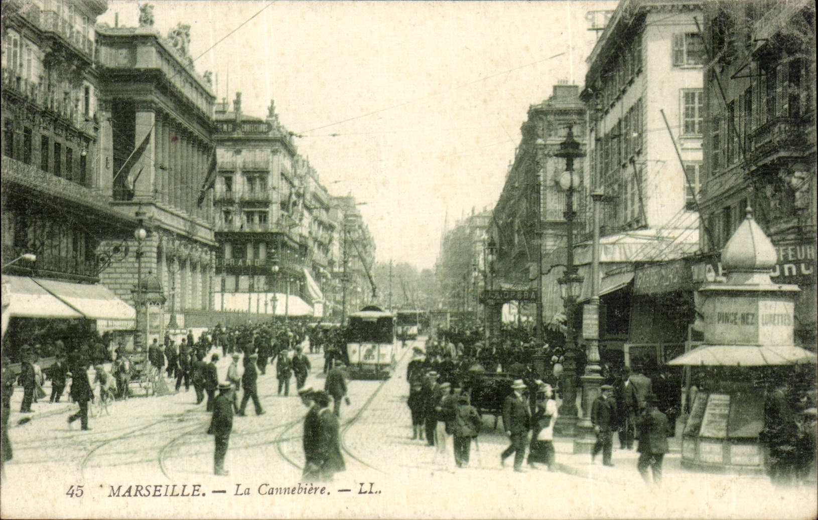 Marseille — La Cannebière — LL. — n°45
