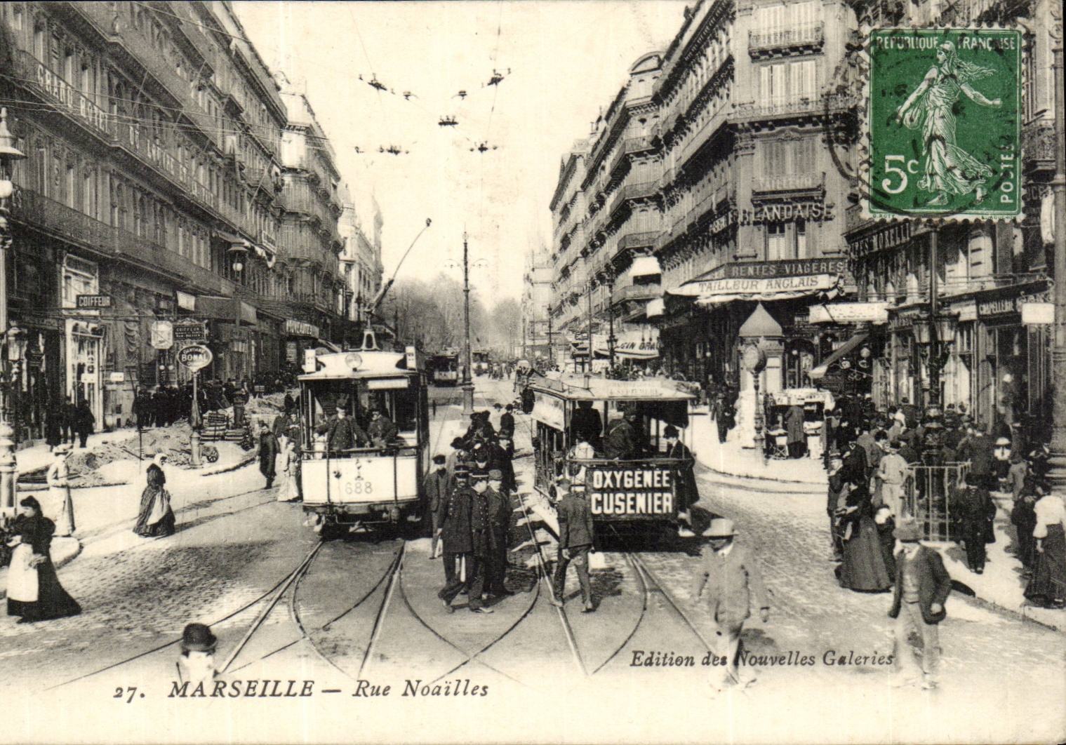 Marseille — Rue Noailles — Edition des Nouvelles Galeries
