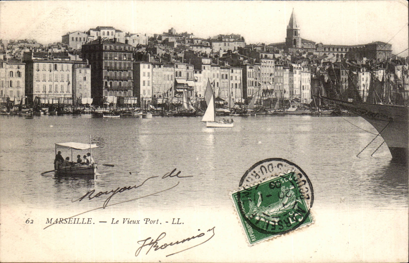 Marseille — Le Vieux Port — LL. — Édition LL.