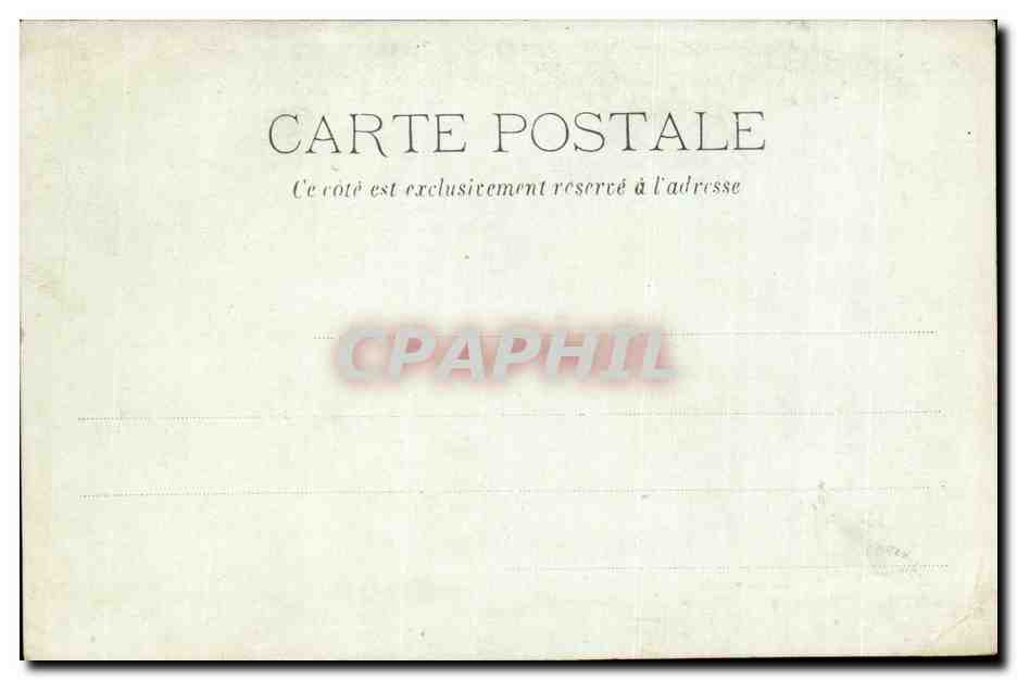 Marseille. La Mairie — vue du port — Madame Pau — Verso