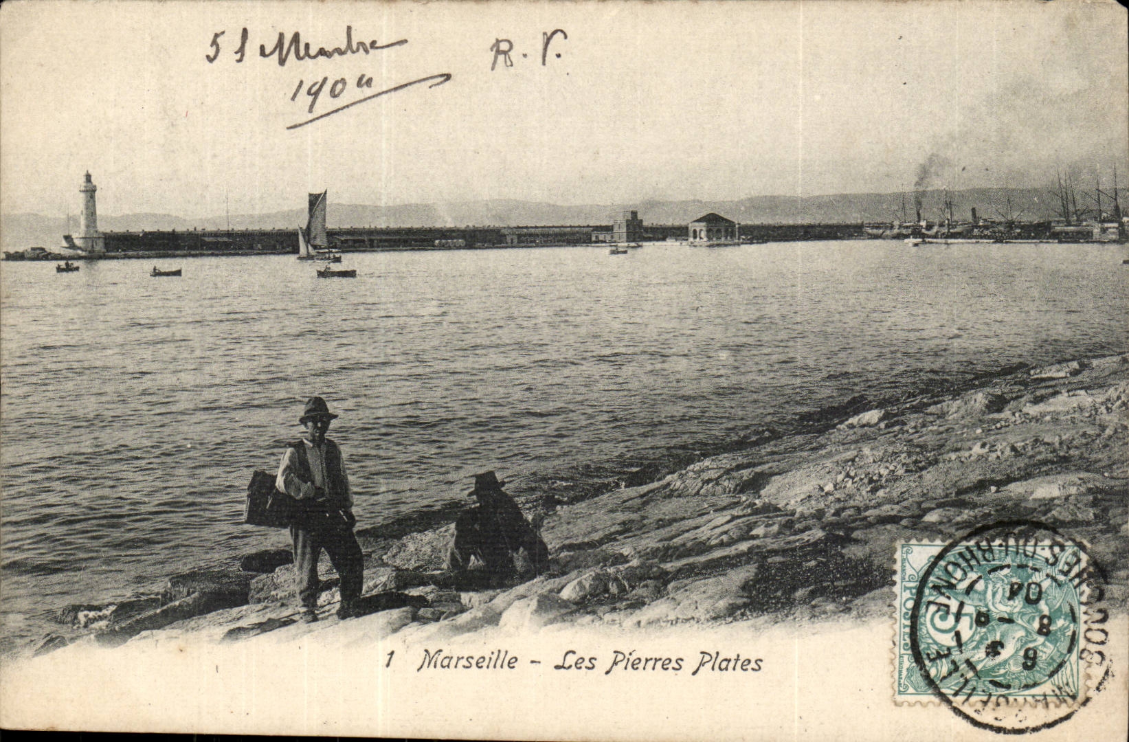 Marseille - Les Pierres Plates - CPA 