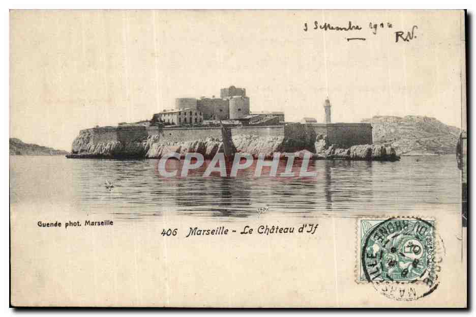 Marseille - Le Chateau d'If - CPA 