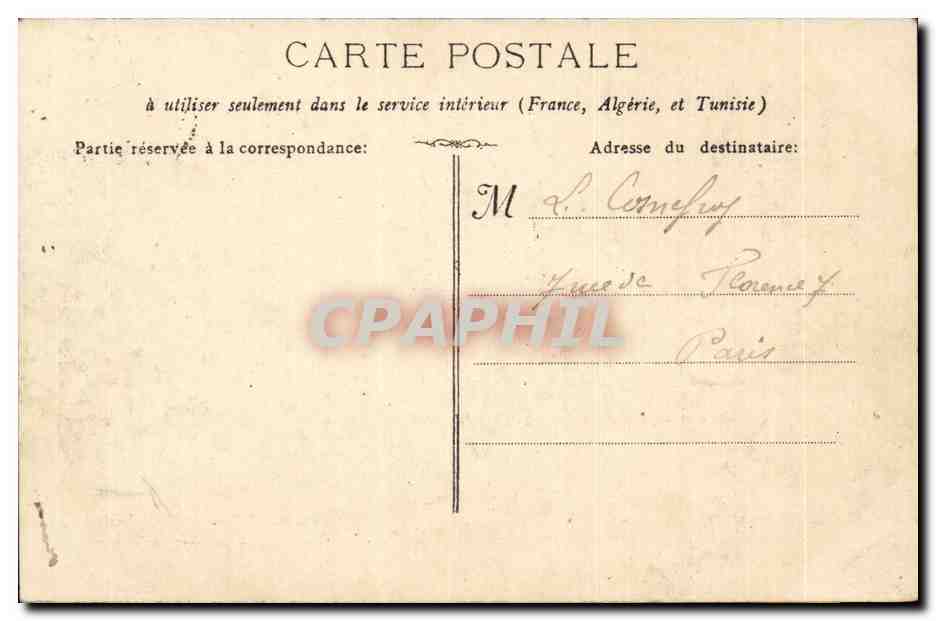 Marsella — El Fuerte Alto de San Nicolás — B.M. 265 — Reverso