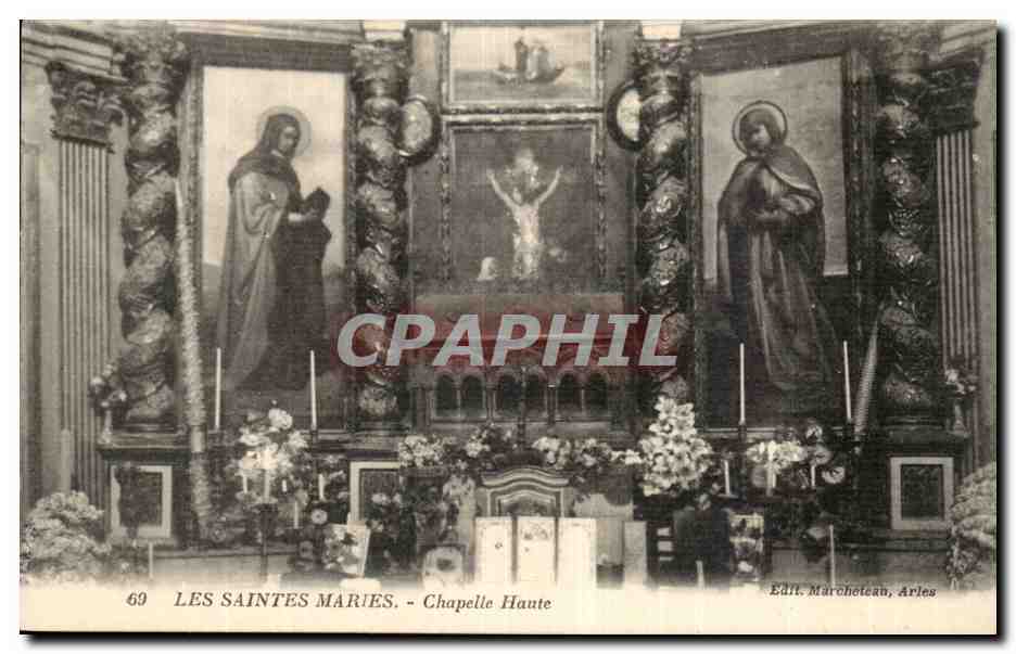 Marseille - Les Saintes Maries Chapelle Haute - CPA 