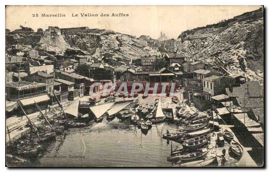 Marseille — Le Vallon des Auffes — Éditeur : Nouvelles Galeries
