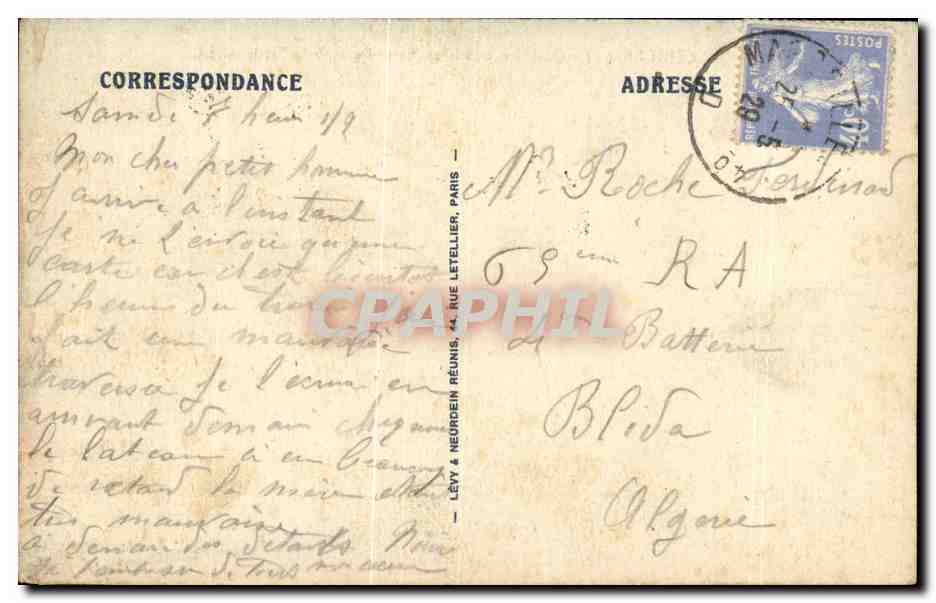 MARSIGLIA — Il Molo dei Belgi e Notre-Dame-de-la-Garde — LL — Verso