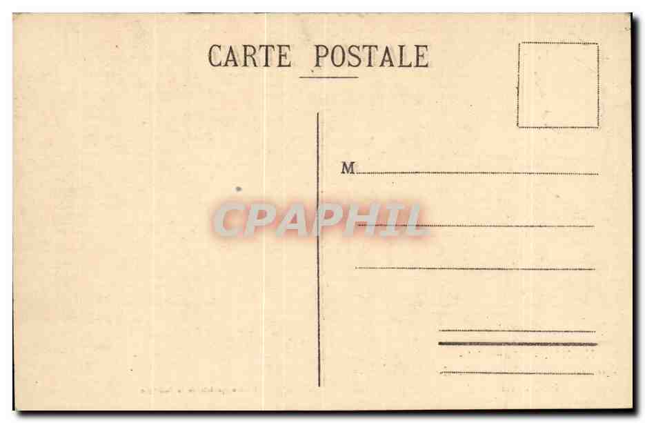 Marseille - Souvenir - Notre Dame de la Garde - CPA  — Rückseite