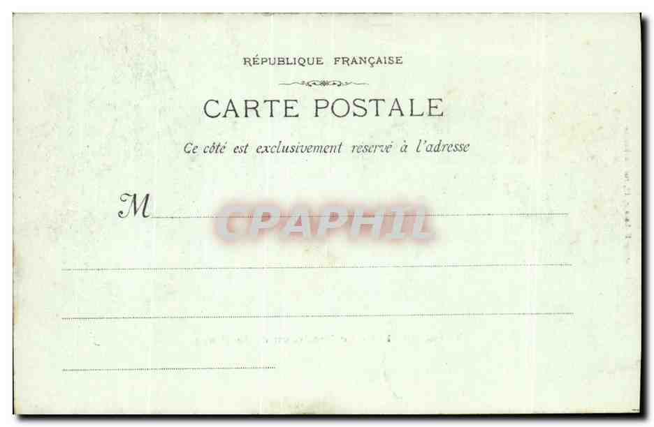 Marseille - Le Prado vu de la Plage - CPA  — Rückseite