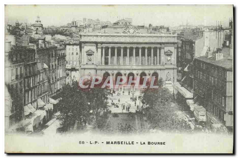 Marseille - La Bourse - CPA 