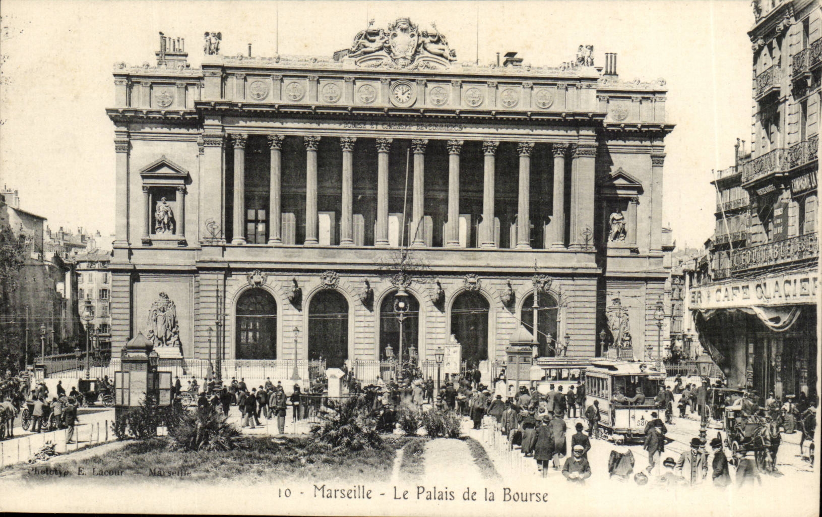 Marseille - Le Palais de la Bourse - CPA 