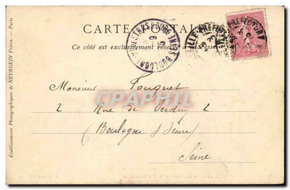 Marseille — La Bourse et la Rue Cannebière — Collections ND Phot — Reverso