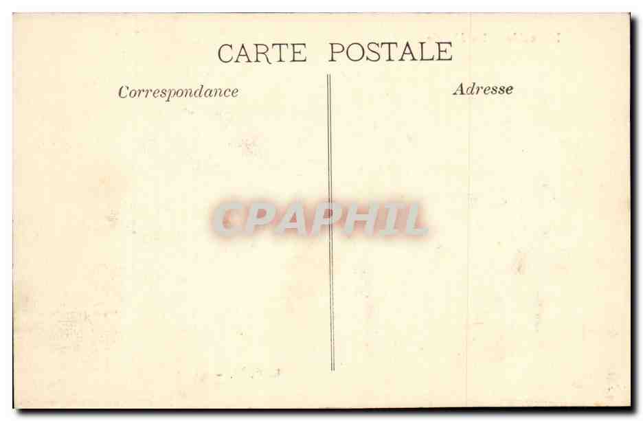 Marseille - La Mairie- CPA  — Rückseite