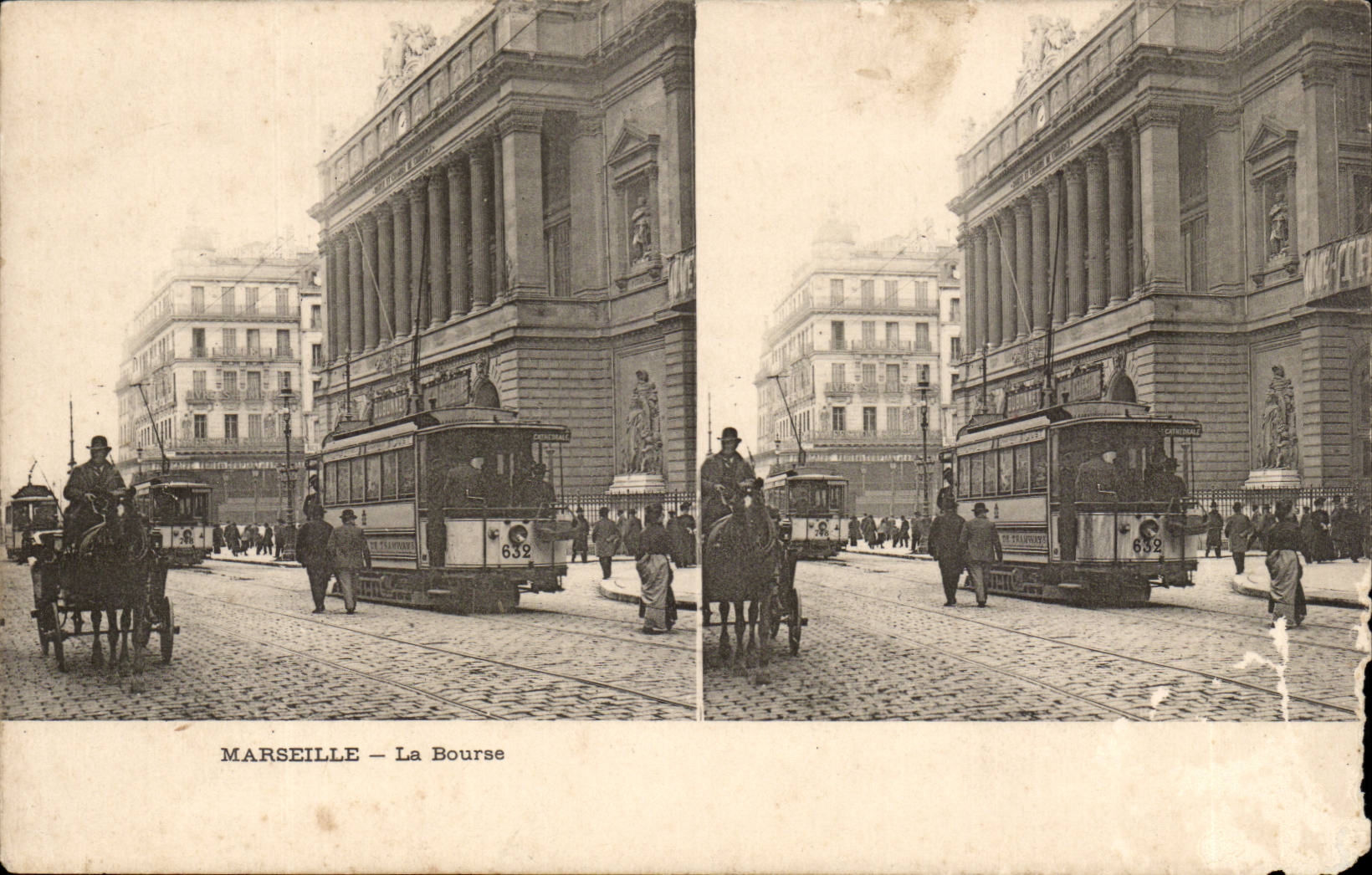 Marseille — La Bourse — éditeur inconnu, n° de série non visible