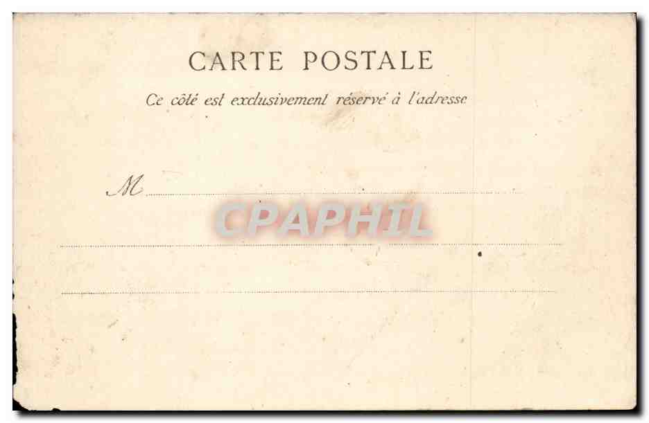 Marseille — La Bourse — éditeur inconnu, n° de série non visible — Verso